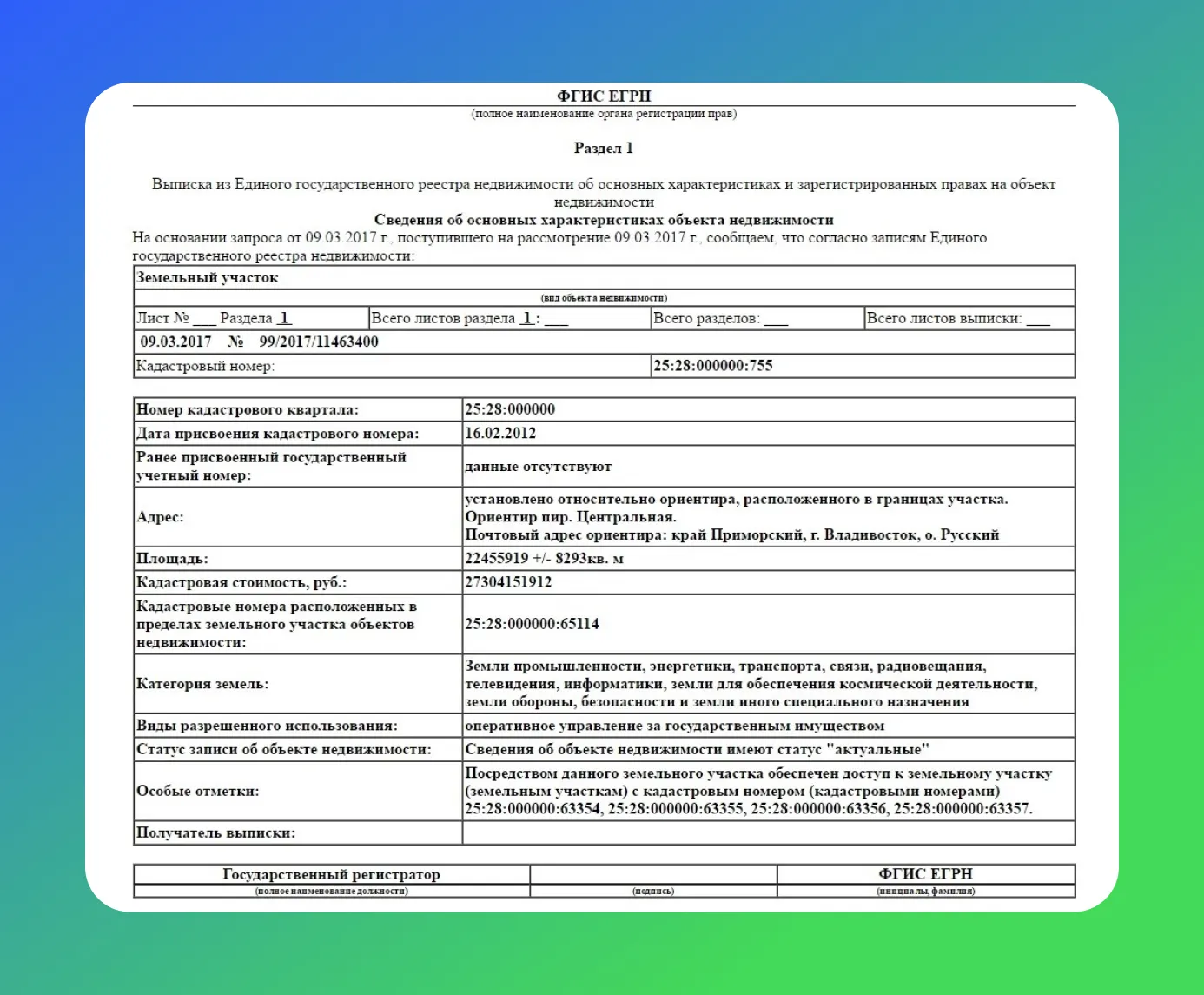 Получить выписку ЕГРН онлайн бесплатно в 2024 году из Росреестра